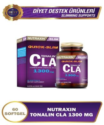 Nutraxin Quick-Slim CLA Tonalin 60 Kapsül - 1