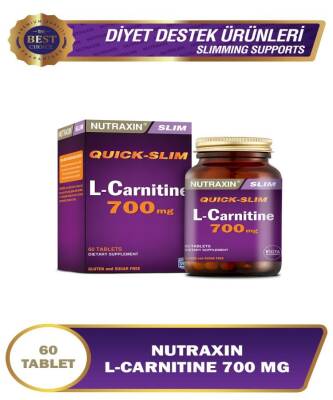 Nutraxin Quick-Slim L-Carnitine 700 Mg 60 Kapsül