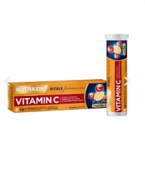 Nutraxin Vitamin C - D - Çinko 15 Efervesan Tablet - Nutraxin | EvdekiEczanem