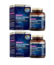 En uygun fiyatlarla Nutraxin Women's Multi Vitamin Complex 60 Tablet 2 Adet