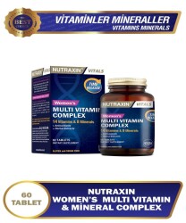 Nutraxin Womens Multi Vitamin Complex 60 Tablet - Nutraxin | EvdekiEczanem
