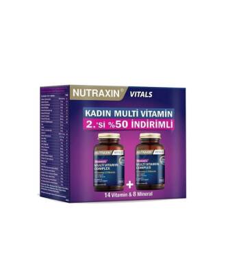Nutraxin Women's Multi Vitamin Complex 60+60 Tablet - İkincisi %50 İndirimli - 1
