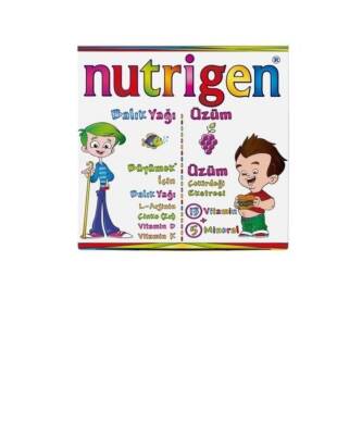 Nutrigen Balık Yağı Şurubu 200 ML + Nutrigen Üzüm Şurup 200 ML