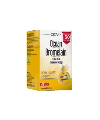 Ocean Bromelain 500 Mg 45 Kapsül - 1