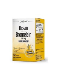 Ocean Bromelain 60 Kapsül - ORZAX | EvdekiEczanem