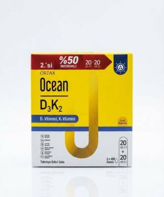 Ocean D3K2 Damla 20 ML Avantajlı Paket