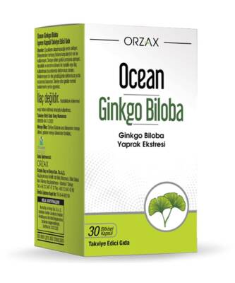 Ocean Ginkgo Biloba 30 Kapsül