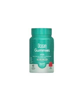 Ocean Gummies HSN 60 Adet Çiğnenebilir Jel Form