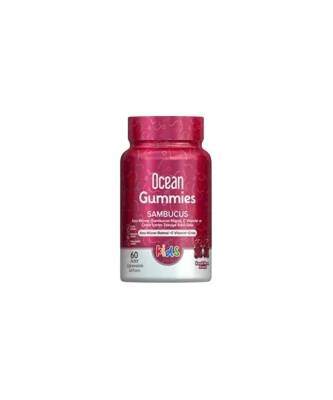 Ocean Gummies Sambucus 60 Adet Çiğnenebilir Jel Form