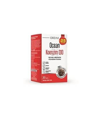 Ocean Koenzim Q10 100 mg 30 Kapsül - %25 İndirimli