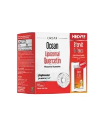 Ocean Lipozmal Quercetin 60 Kapsül + Efervit Defence 10 Efervesan Tablet