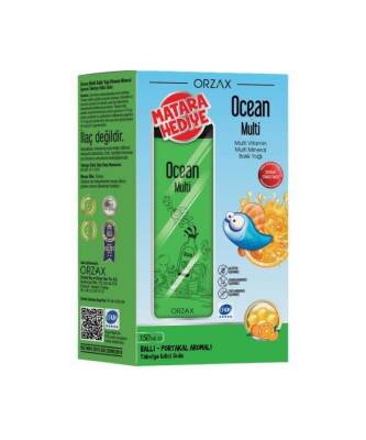 Ocean Multi Şurup Ballı ve Portakal Aromalı 150 ML - Matara Hediyeli