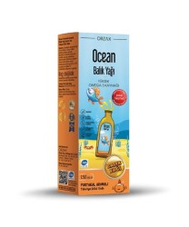 Ocean Omega 3 Portakallı Balık Yağı Şurubu 150 ML