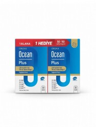 En uygun fiyatlarla Ocean Plus 1200 mg 100 Kapsül Avantajlı Paket