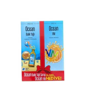Ocean Portakal Şurup 150 ML + Ocean VM Şurup 150 ML