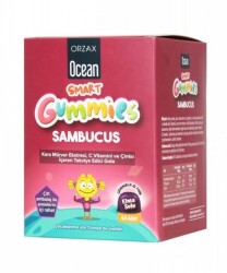 En uygun fiyatlarla Ocean Smart Gummies Sambucus 64'lü
