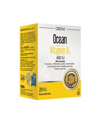 En uygun fiyatlarla Ocean Vitamin D3 400 IU Oral Sprey 20 ML
