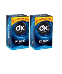 Okey Klasik 40'lı Prezervatif