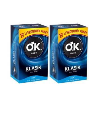 Okey Klasik 40'lı Prezervatif