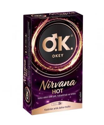 Okey Nirvana Hot Prezervatif 10'lu