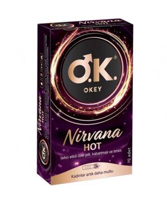 Okey Nirvana Hot Prezervatif 10'lu