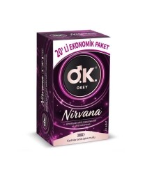 En uygun fiyatlarla Okey Prezervatif Nirvana 20'li