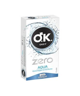 Okey Prezervatif Zero Aqua 10'lu