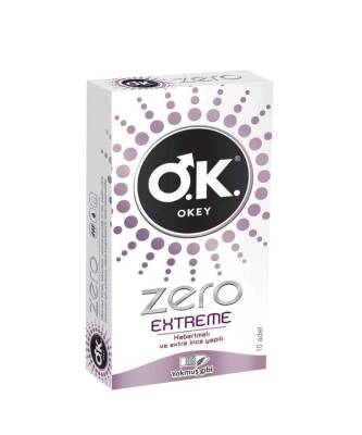 Okey Prezervatif Zero Extreme 10'lu