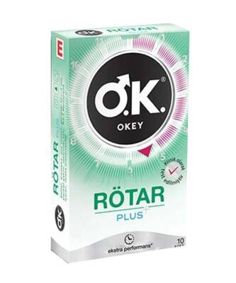 Okey Prezervatif Rötar Plus 10'lu