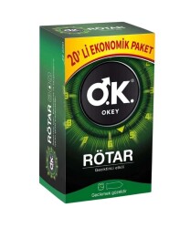 Okey Rötar Prezervatif 20'li - Okey | EvdekiEczanem