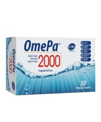 En uygun fiyatlarla Omepa Balık Yağı 2000 30 Yumuşak Kapsül