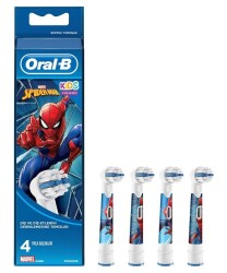 Oral B Marvel Spiderman 4lü Paket Diş Fırçası Yedek Başlığı