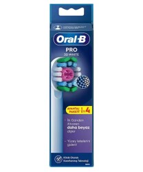 En uygun fiyatlarla Oral-B Pro 3D White X-Filament 4'lü Diş Fırçası Başlığı