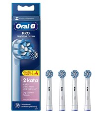 En uygun fiyatlarla Oral-B Pro Sensitive Clean 4'lü Diş Fırçası Başlığı