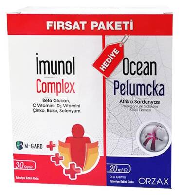 Ocean İmunol Complex + Ocean Pelumcka Firsat Paketi