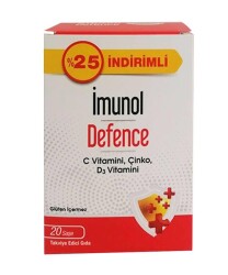 İmunol Defence 20 Saşe %25 İndirimli