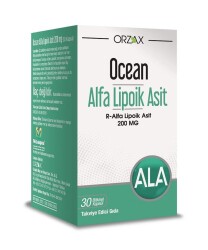 Ocean Alfa Lipoik Asit 200 Mg 30 Tablet - ORZAX | EvdekiEczanem
