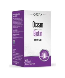 En uygun fiyatlarla Ocean Biotin 5000 Mcg 60 Kapsül