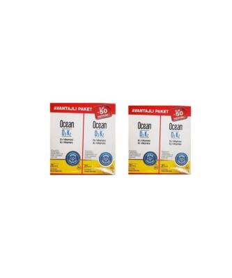 Orzax Ocean D3 K2 Firsat Paketi X 2 Adet