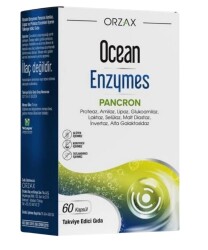 Orzax Ocean Enzymes Pacron 60 Kapsül
