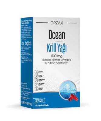 Ocean Krill Oil 500 Mg 30 Kapsül