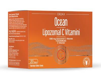 Ocean Lipozomal C Vitamini 1000 Mg 20 Flakon
