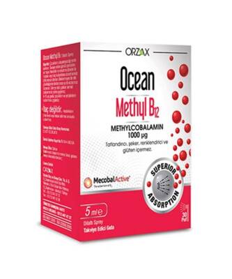Ocean Methyl B12 Sprey 1000 Mg 5 ML - 1