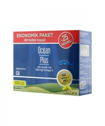 Ocean Plus 1200 Mg 100 Softjel - %25 İndirimli - ORZAX | EvdekiEczanem