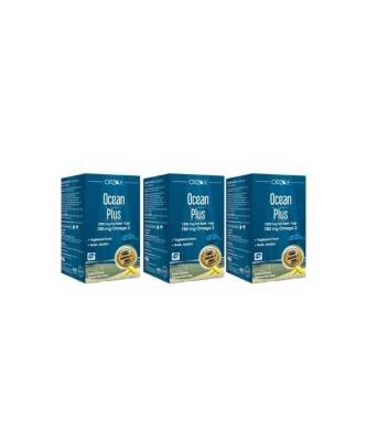Orzax Ocean Plus Balik Yaği 50 Kapsül 1200 mg X 3 Adet