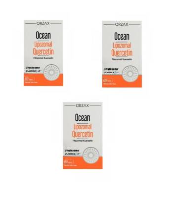 Orzax Ocean Lipozomal Quercetin 60 Kapsül X 3