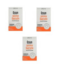 En uygun fiyatlarla Orzax Ocean Lipozomal Quercetin 60 Kapsül X 3