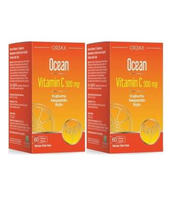 Ocean Vitamin C 500 Mg 60 Kapsül - 1 Alana 1 Bedava