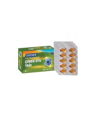 Osende Çörekotu Yağı 900 Mg 30 Kapsül