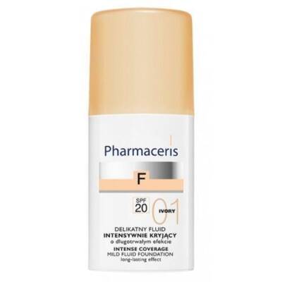 Pharmaceris F Intense Coverage Foundation Spf 20 Ivory 01 30 ML